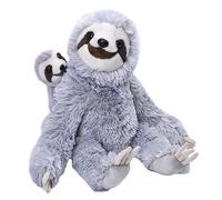 Wild Republic Mom And Baby Bradipo, Peluche Animali, Peluche Mamma E Cucciolo, Regalo Per Bambini, Imbottitura Realizzata Partendo Da Bottiglie Riciclate, 38 cm