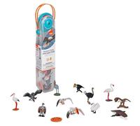 Wild Republic Nature Tube - Statuette di uccelli proiettori, 28 cm