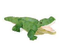 Wild Republic Peluche a forma di coccodrillo verde, peluche Cuddlekins, regalo per bambini, 40 cm