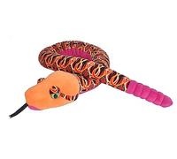 Wild Republic 22190 - Peluche a Forma di Serpente Snakesss, Kobra, Altezza: 137