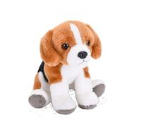 Wild Republic Pocketkins Eco Beagle, Animale di Peluche, 12 cm, Giocattolo di Peluche, Realizzato con Materiali Riciclati, Ecologico
