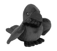 Wild Republic Pocketkins-Eco Corvo, Peluche corvo, 5 pollici, giocattolo di peluche, ecologico.