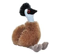 Wild Republic Pocketkins Eco Emù, Animale di Peluche, 12 cm, Giocattolo di Peluche, Realizzato con Materiali Riciclati, Ecologico