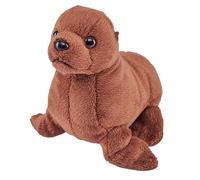 Wild Republic Pocketkins Eco Leone Marino, Peluche, 12 cm, Giocattolo di Peluche, Realizzato con Materiali Riciclati, Ecologico