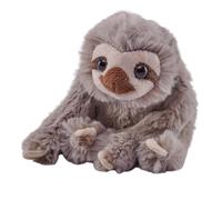 Wild Republic Pocketkins Eco Sloth Stuffed Animal 5 Inches Plush Toy Made from Recycled Materials Eco Friendly