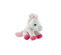 Wild Republic Pocketkins Eco Unicorno Bianco, Peluche, 12 cm, Giocattolo di Peluche, Realizzato con Materiali Riciclati, Ecologico