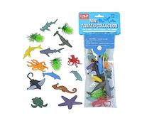 Wild Republic Polybag Mini Acquatico, Animali Di Plastica Acquatico, Dodici Specie Di Animali Della Acquatico, Regalo Per Bambini, Ideale Per Giochi Interattivi