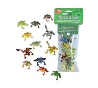 Wild Republic Polybag Mini Rana, Animali Di Plastica Rana, Dodici Specie Di Animali Della Rana, Regalo Per Bambini, Ideale Per Giochi Interattivi