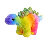 Wild Republic Rainbowkins Stegosauri, Peluche, 30 cm, Giocattolo di Peluche, Riempimento con Bottiglie d'Acqua Riciclate Filate
