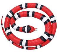 Wild Republic- Rubber Snake 46 Inches Serpente Scarlatto, Colore, 20773