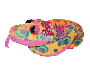 Wild Republic Sweet & Sassy Snake Sherbert, Animale da Gioco per Bambini, Serpente per Bambini, Regalo di Compleanno, Imbottitura Realizzata Partendo da Bottiglie Riciclate