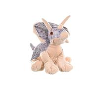 Wild Republic Triceratopo, Cuddlekins, Animale Ripieno, 30 cm, Giocattolo di Peluche, Regalo per Bambini, Il Riempimento è Bottiglie d'Acqua Riciclate Filate