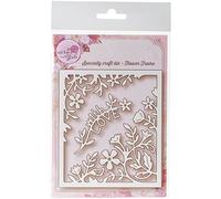 Wild Rose Studio Cornice Fiore Speciale Die, Acrilico, Multicolore, 19.3x11.17x0.22 cm