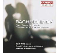 Sergei Rachmaninov Piano Concertos Nos.1-4 (Wild, Horenstien, Rpo) (CD) Album