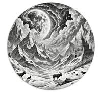 Wild Sheep Climbing Cliff 1000 Pezzi Jigsaw Puzzle Adulti Art Puzzle Rotondo Creativo Per Bambini Decompressione E Regalo Per Adulti E Bambini Stampa Di Alta Qualità 1000pcs (67.5x67.5cm)