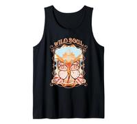 Wild Soul Farfalla Mistico Retro Art Canotta