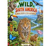 Wild South America: Realistic Wildlife to Color and Explore