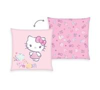 Wild South Shop Hello Kitty - Cuscino imbottito, 40 x 40 cm, colore: rosa
