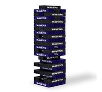 Wild Sports NFL Baltimore Ravens Table Top Stackers 3 x 1 x 0,5 colori della squadra