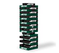 Wild Sports NFL New York Jets Table Top Stackers 3"" x 1"" x .5"", Team Color