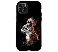 Wild Squirrel Ink Explosion Wildlife Custodia per iPhone 11 Pro