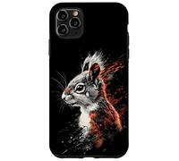 Wild Squirrel Ink Explosion Wildlife Custodia per iPhone 11 Pro Max