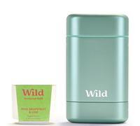 Wild Starter kit per deodorante naturale | Astuccio Aqua & Pink Grapefruit | Protezione 24 ore | Senza sali di alluminio | Formula vegana | Ingredienti naturali