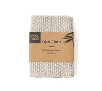 Wild & Stone | Strofinaccio in cotone biologico | Panno da cucina ecologico | Panno per la pulizia biodegradabile e compostabile (Sabbia Da Spiaggia)
