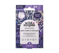 WILD STRIPES Cerotti anti-brufoli Shining Stars - Patch idrocolloide per | Cerotti per brufoli a forma di stella, con acido salicilico, contro brufoli, impurità e arrossamenti, per giorno e notte