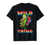 Wild Thing Divertente Alien Dancing Retro 80s Disco Groove Maglietta