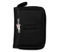 Wild Things Only OPJ111S Portamonete RFID Wallet in Pelle Nera 8x11x2cm