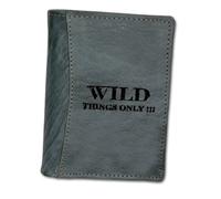 Wild Things Only Unisex Portafoglio Blu Pelle 12.5x2x9.5cm OPJ100B