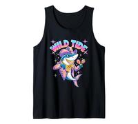Wild Tide Dancing Cowboy Shark Summer Fiesta Canotta