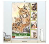 Wild und vertraut (hochwertiger Premium Wandkalender 2026 DIN A2 hoch), Kunstdruck in Hochglanz: Ein liebevoller Einblick in die Wunder der Tierwelt vor unserer Haustür.