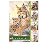 Wild und vertraut (Wandkalender 2026 DIN A3 hoch), CALVENDO Monatskalender: Ein liebevoller Einblick in die Wunder der Tierwelt vor unserer Haustür.