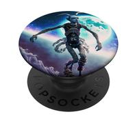 Wild Wendigo Skinwalker in Space Illustration Graphic Design PopSockets PopGrip Adesivo