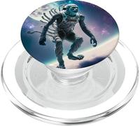 Wild Wendigo Skinwalker in Space Illustration Graphic Design PopSockets PopGrip per MagSafe