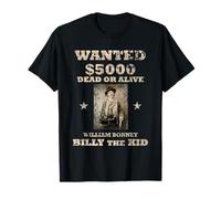 Wild West, American Outlaw: Billy the Kid Maglietta