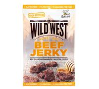 Wild West Beef Jerky 25g Honey BBQ, carne secca proteica, snack proteico Beef Jerky, carne essiccata di manzo