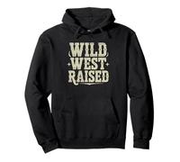 Wild West Black Hills Orgoglio South Dakota Vecchio Felpa con Cappuccio