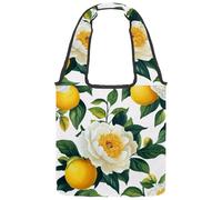 Wild West Collection - Borsa tote in tela da donna, con cactus, toro, teschio, cappello da cowboy, riutilizzabile, lavabile ed ecologica, Multicolore 10., 14.1x14.9in/36x38cm