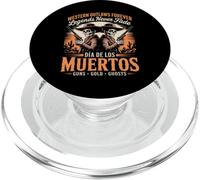 Wild West Freedom - Teschio Día de los Muertos PopSockets PopGrip per MagSafe
