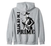 Wild West Gunslinger Citazione - I'm in My Prime Felpa con Cappuccio