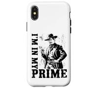 Wild West Gunslinger Quote - I’m in My Prime Custodia per iPhone X/XS