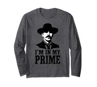 Wild West Gunslinger Quote - I’m in My Prime Maglia a Manica