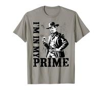 Wild West Gunslinger Quote - I’m in My Prime Maglietta