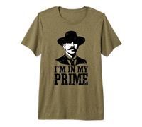 Wild West Gunslinger Quote - I’m in My Prime Maglietta Premium