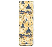 Wild West Scozia occidentale piccolo vaso di fiori in plastica decorativo estetico trasparente per la casa vasi per ingresso cucina libreria Decor