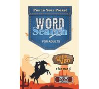 Wild West Themed Word Search for Adults: Fun in Your Pocket