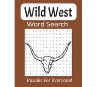 Wild West Word Search Puzzle Book